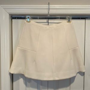 White size 4 JCrew skirt